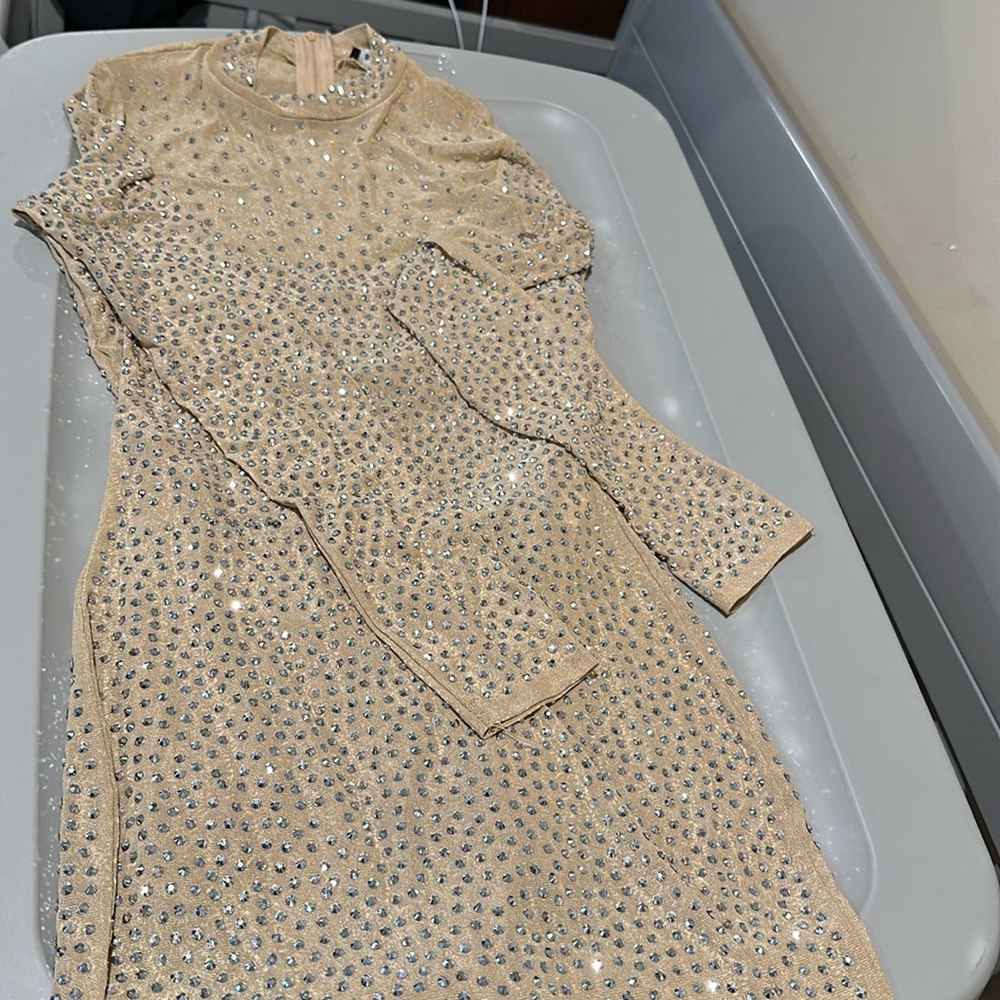 Nude dress